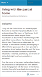 Mobile Screenshot of livingwiththepastathome.com
